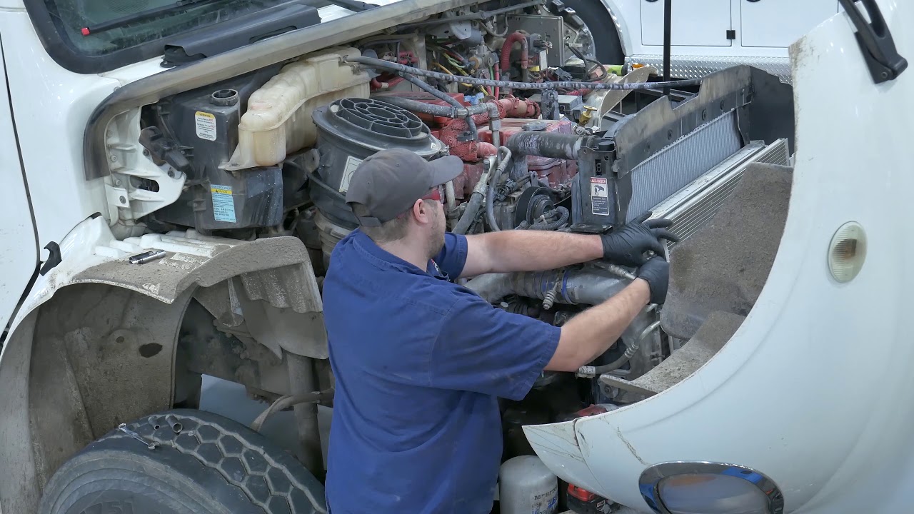 Freightliner M2 106 Radiator Replacement