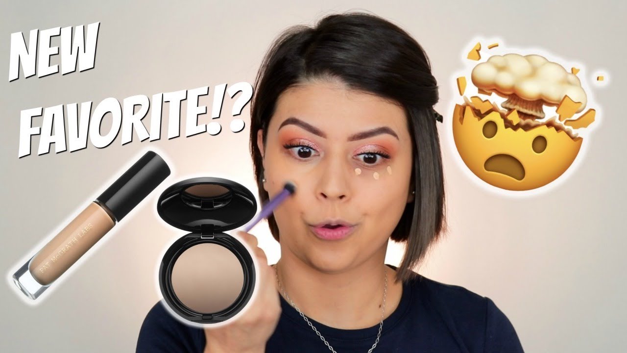 OMG!!! NEW PAT McGRATH SKIN FETISH CONCEALER + UNDER-EYE SETTING POWDER | REVIEW + WEAR TEST
