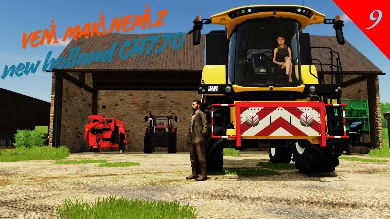 ALINMASI GEREKEN MAKİNELERİN BAŞINDA NEW HOLLAND CH7.70 | FS25 | BÖLÜM 9
