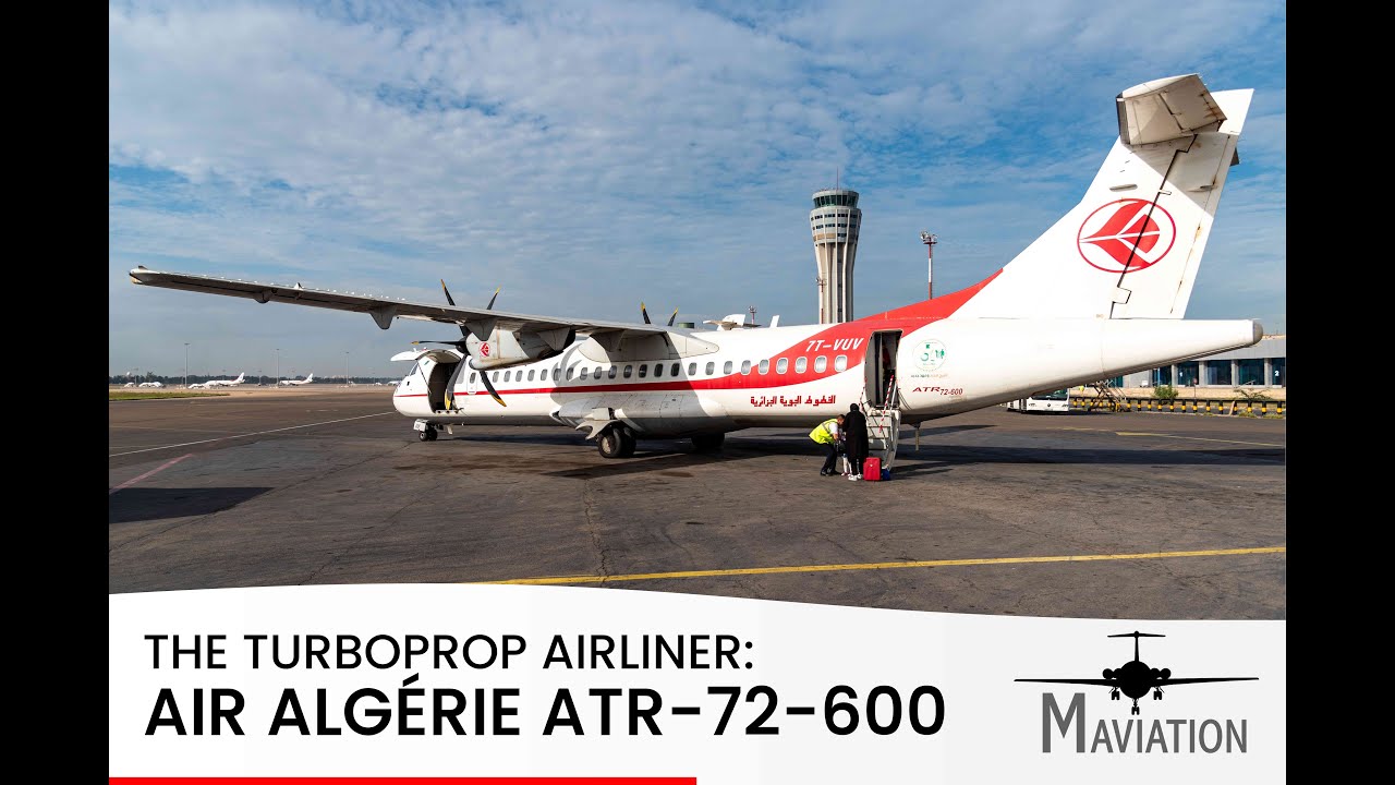Air Algerie, ATR-72-600, Constantine (CZL) - Algiers (ALG)