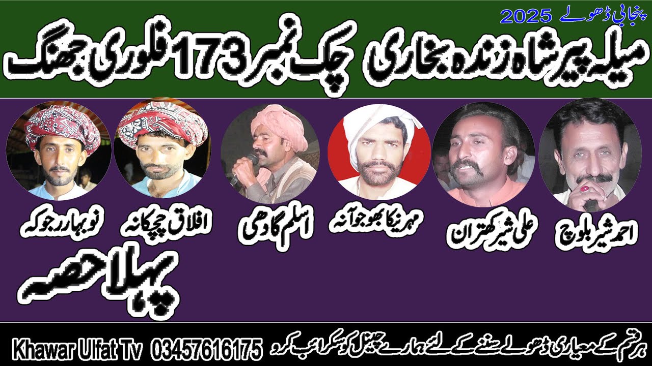 Dholay Melah 173=Ali Shir Kitran Nekah Niko Fizaullah 2025 Part 1 Khawar Ulfat tv