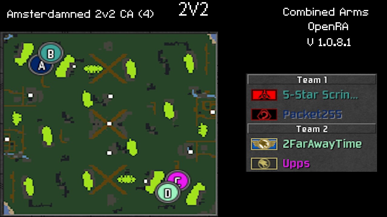 323# - legato chem war rush - 4 - 10/02/2026 - 2v2 - Combined Arms V1.0.8.1 (OpenRA)