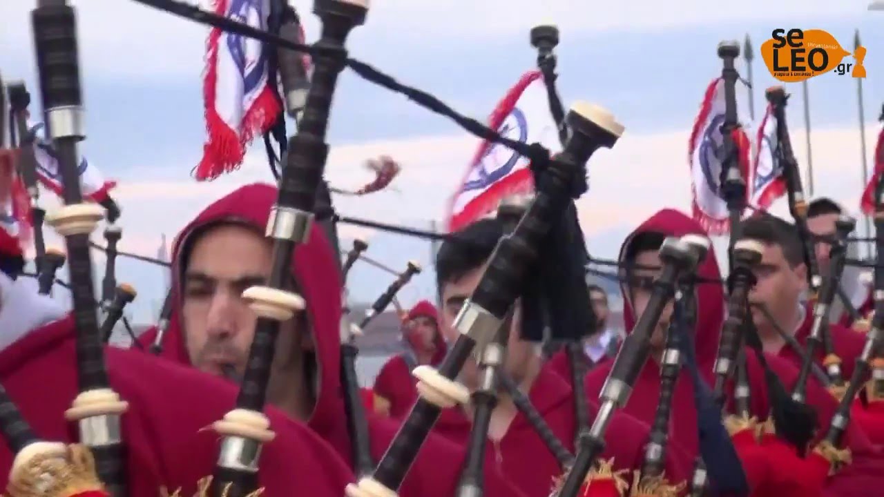 The Arab Orthodox Scout Troop of Beit Jala - PipeBand In Greece 2016