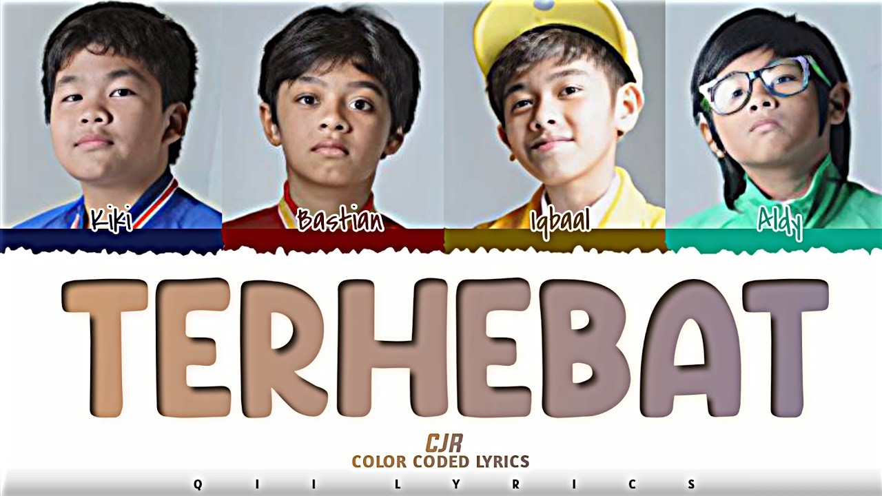 CJR Coboy Junior - Terhebat Lirik (Color Coded Lyrics)