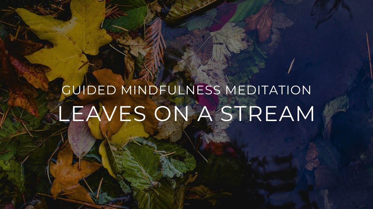 Leaves on a Stream | Cognitive Defusion Exercise