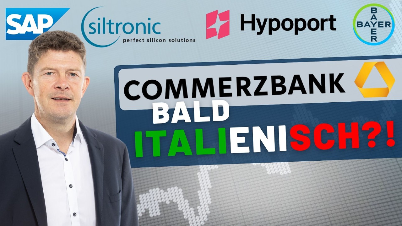 DAX-Check LIVE: Bayer, Commerzbank, Hypoport, Mutares, SAP, Siltronic im Fokus