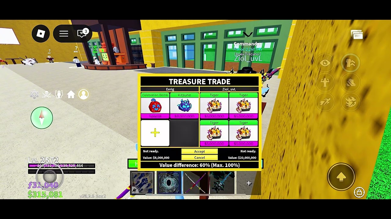 Crazy W Trades in Bloxfruits 😱 | Bloxfruits trading 