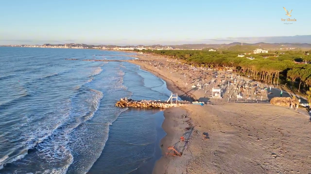 Qerret Beach🏖️🇦🇱 #albania #visitalbania #seealbania #albanian #beautiful #reels #albaniatravel