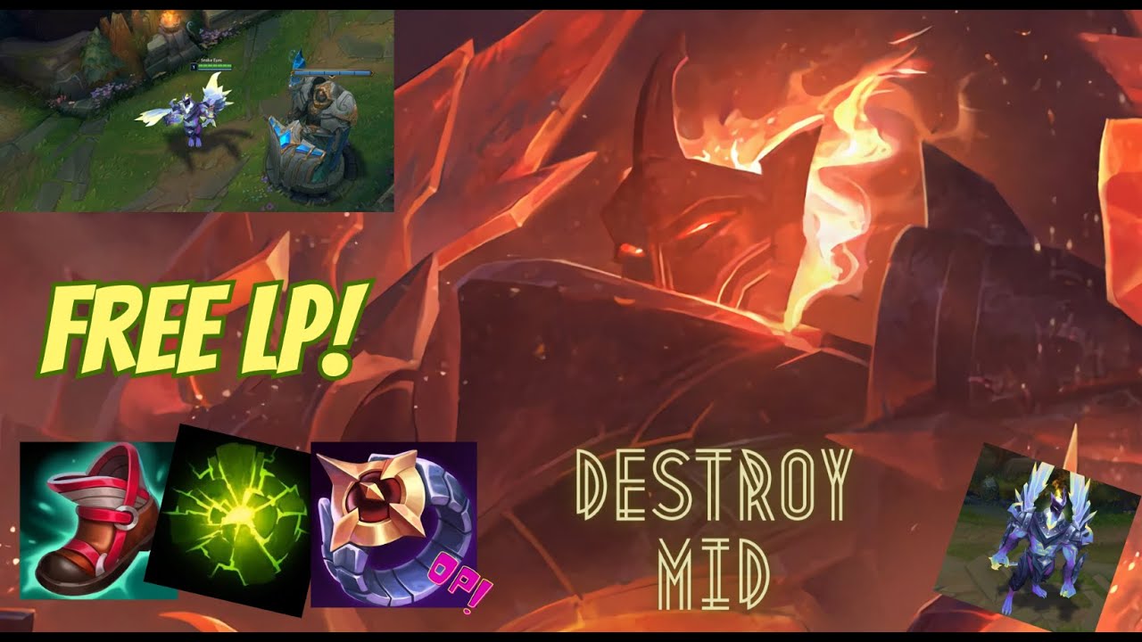 How to play Galio mid - ez climb with Galio | BUILDS & RUNES | LEAGUE OF LEGENDS