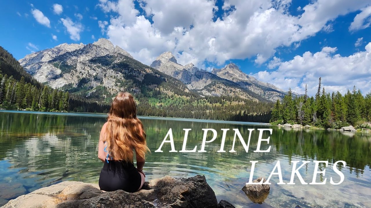 We Swam In One Of GRAND TETON'S COLDEST Lakes!