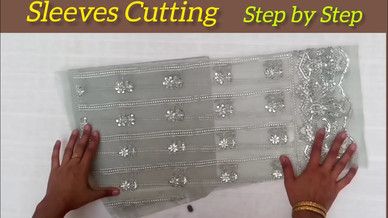 Simple Sleeve Cutting at Home | Easy Sleeve Design Cutting Tutorial | New Sewing Idea 2025