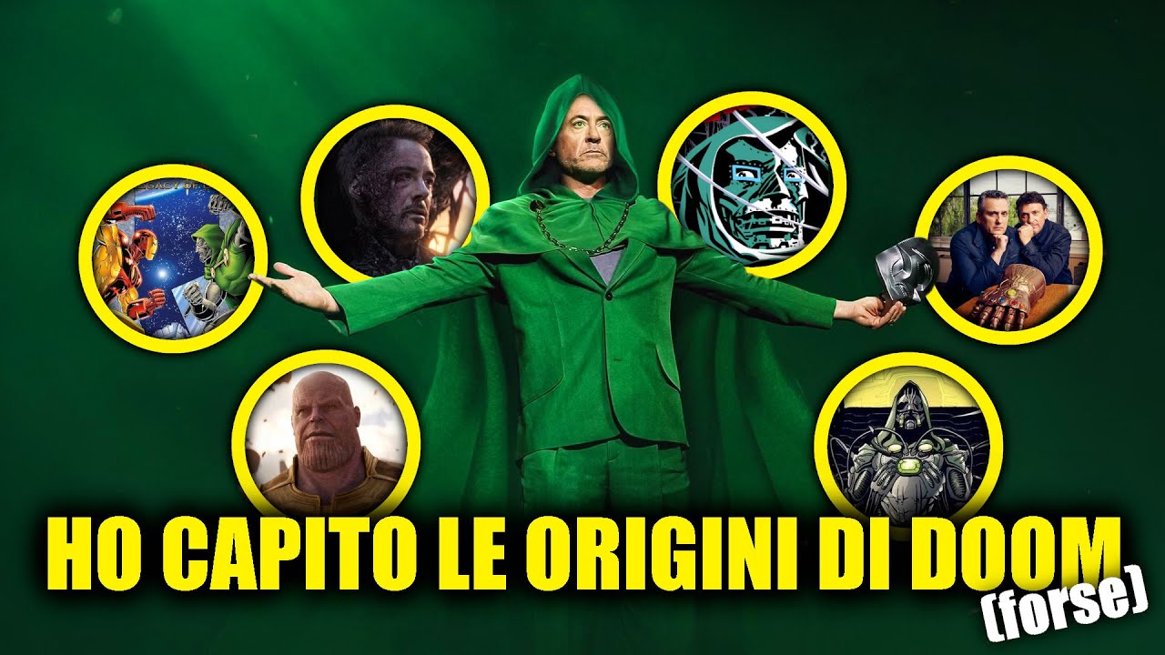 Ho CAPITO le ORIGINI di DOOM al CINEMA... forse - I FUMETTI LETTI da RDJ + le PAROLE dei REGISTI