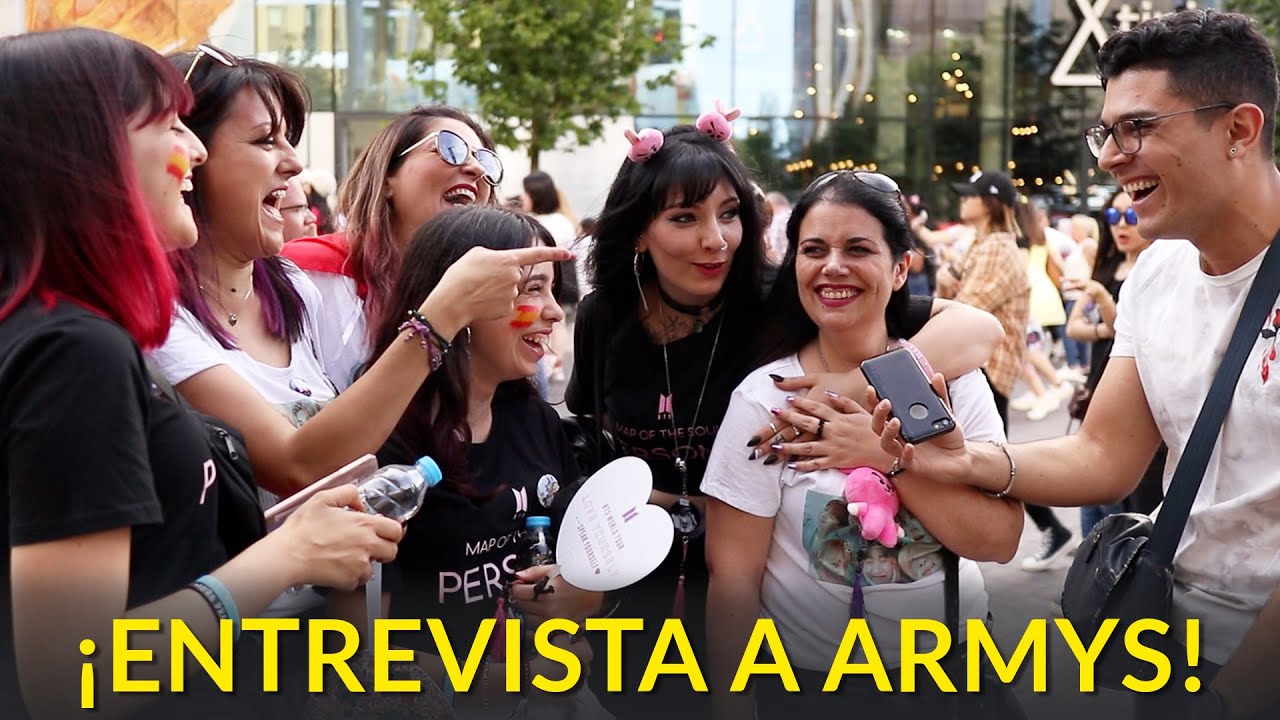 ¡ENTREVISTANDO a ARMYS en el CONCIERTO DE BTS!
