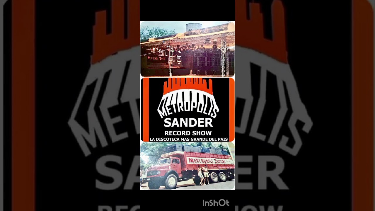 METROPOLIS SANDER RECORD SHOW , LA DISCOTECA MAS GRANDE DE PARAGUAY,DANCE  80TAS