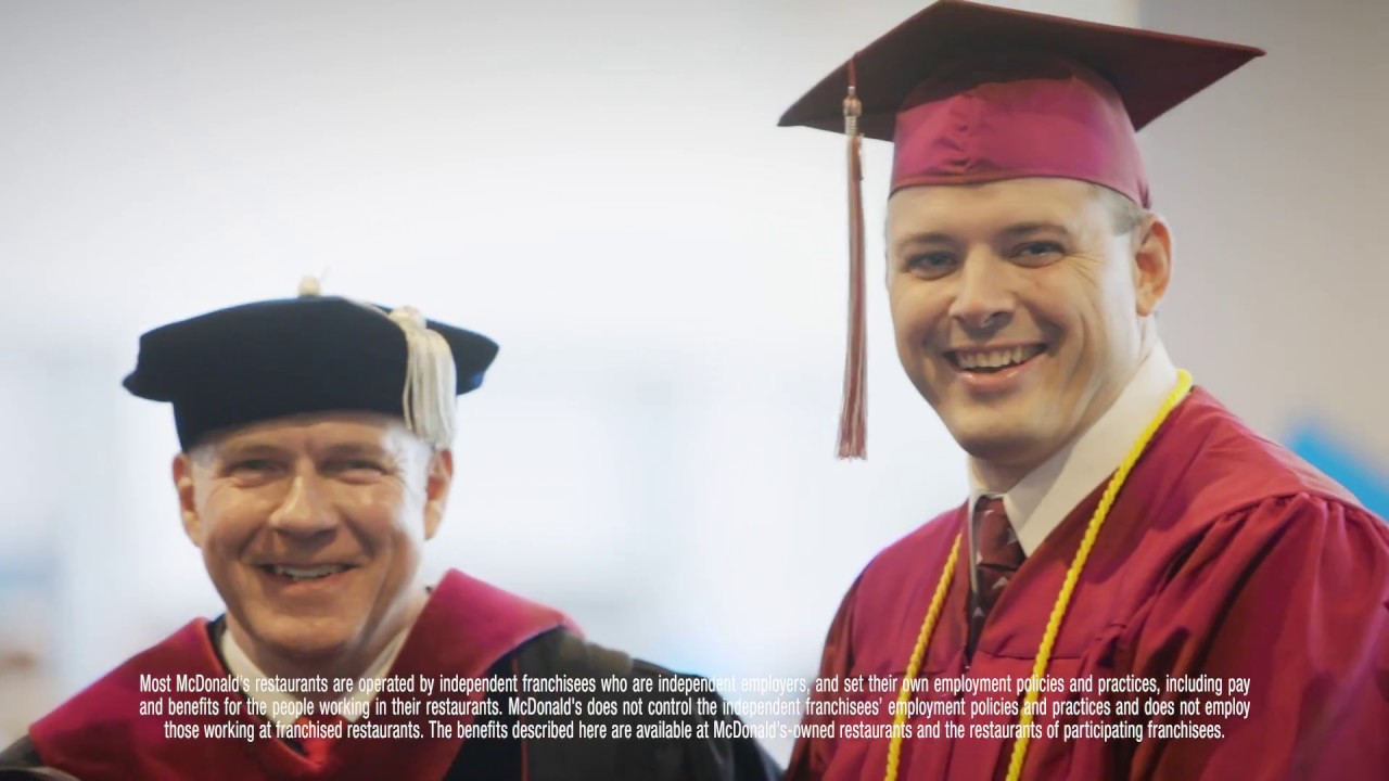 McDonald’s: Archways to Opportunity® Program Participant John Cross Life Stage at CTU Graduation