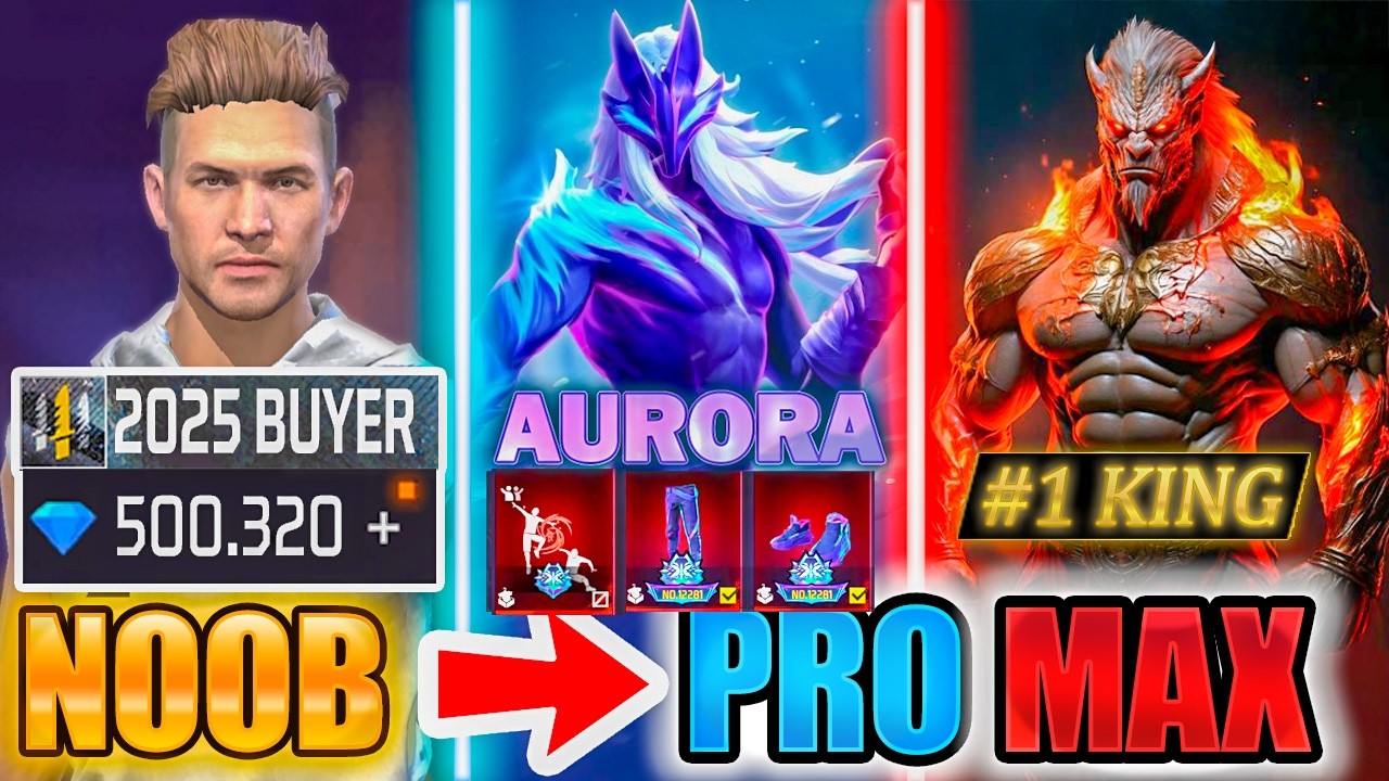 2025👉500.000💎DIAMONDS🔥*TOP UP KING*😱watch how many skins I got Free Fire