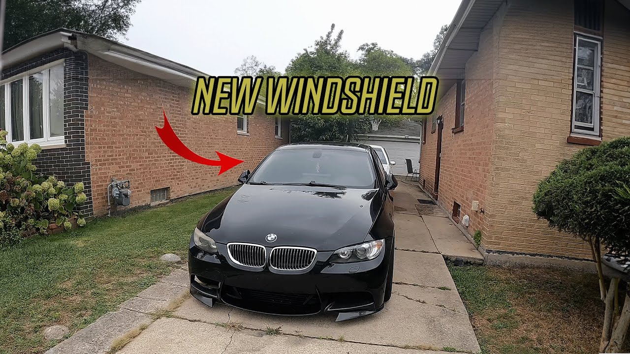 Getting my 335i windshield replaced!