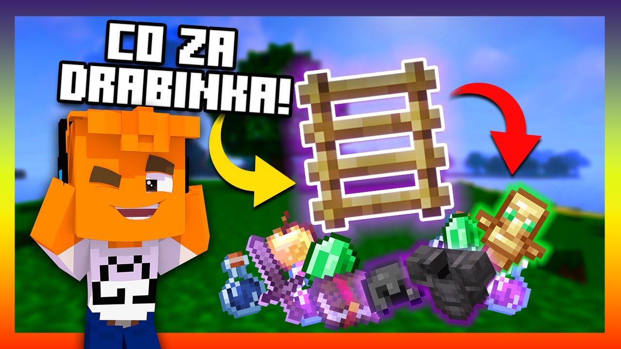 Minecraft HARDCORE, ale WSPINANIE się daje OP ITEMY!