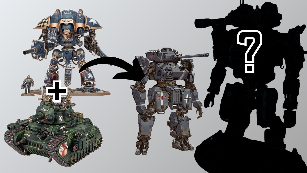 Kitbashing a Rogal Dorn TANKHEAD