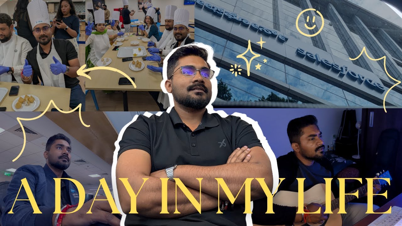 A day in my Life in Bangalore ( 2025 ) | Working at Salesforce & Documenting Life