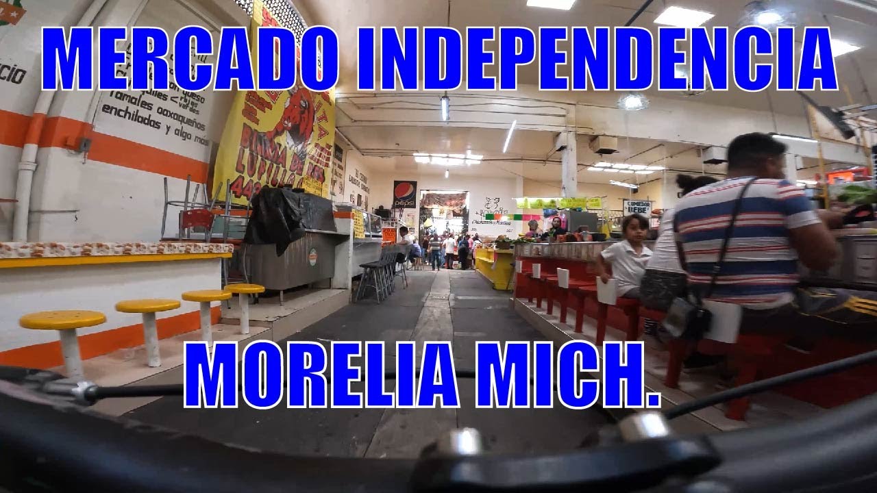 Mercado Independencia Morelia Michoacán #tour #morelia #calles #streets #bike