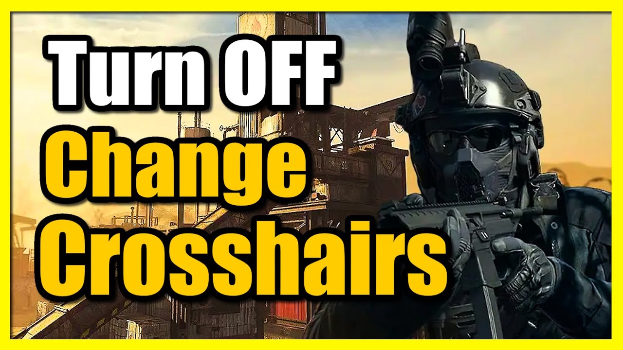 How to Change Crosshair Settings & Turn Off in COD Modern Warfare 3 (Fast Tutorial)