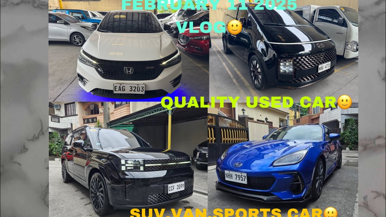 FEBRUARY 11 2025🙂QUALITY USED CAR SUV,VAN,SPORTS CAR🙂