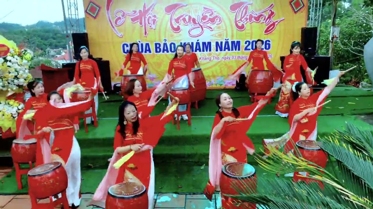 TRỐNG KHAI HỘI - CHÙA BẢO KHÁM - CHÍ MINH - 2026