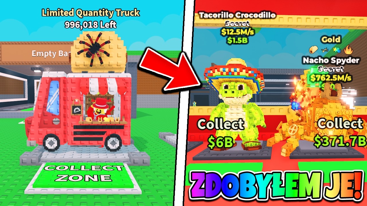 ZDOBYŁEM 2 NOWE LIMITOWANE SECRETY W STEAL A BRAINROT! Roblox