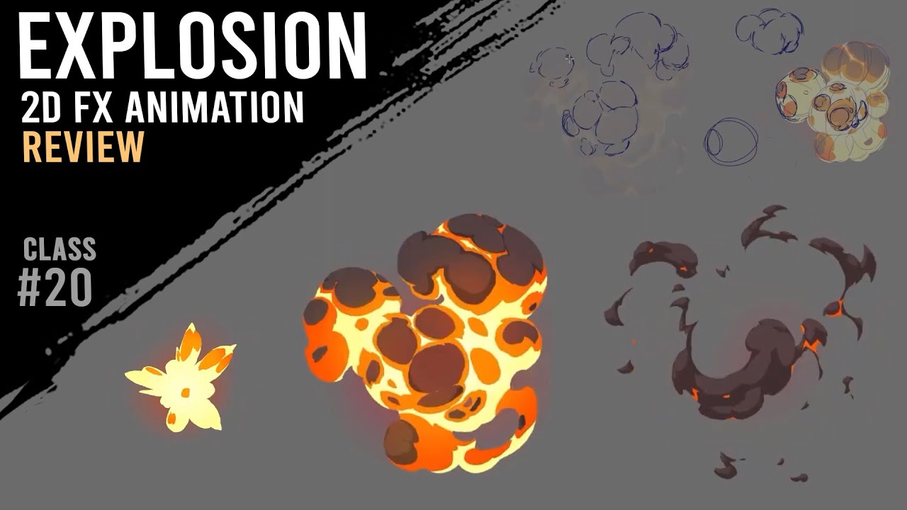 Explosion animation review [