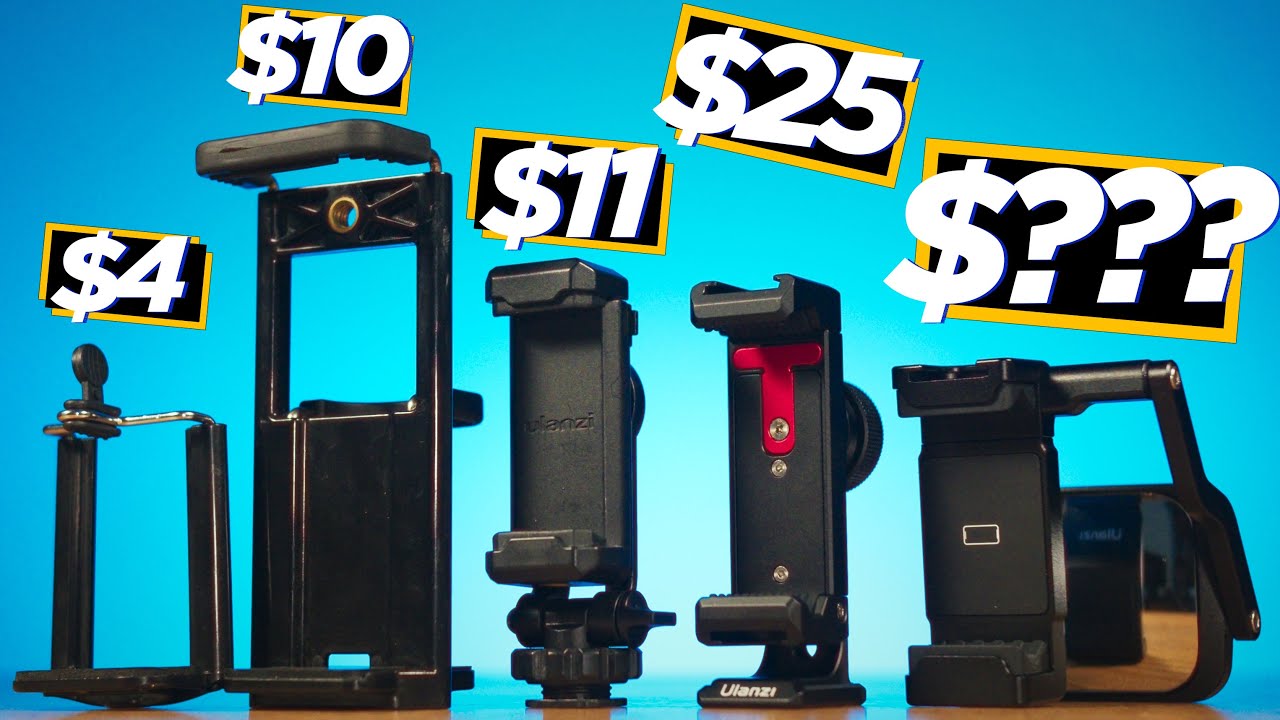 Обираємо затискач для смартфону! ft. Ulanzi ST-27  /  Den Blendaman