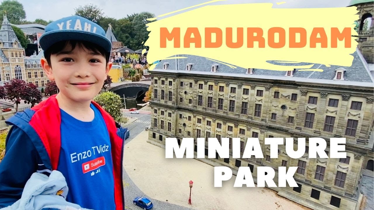 “I’M A GIANT” at Madurodam Miniature Park | @EnzoTVidz #madurodam #miniature
