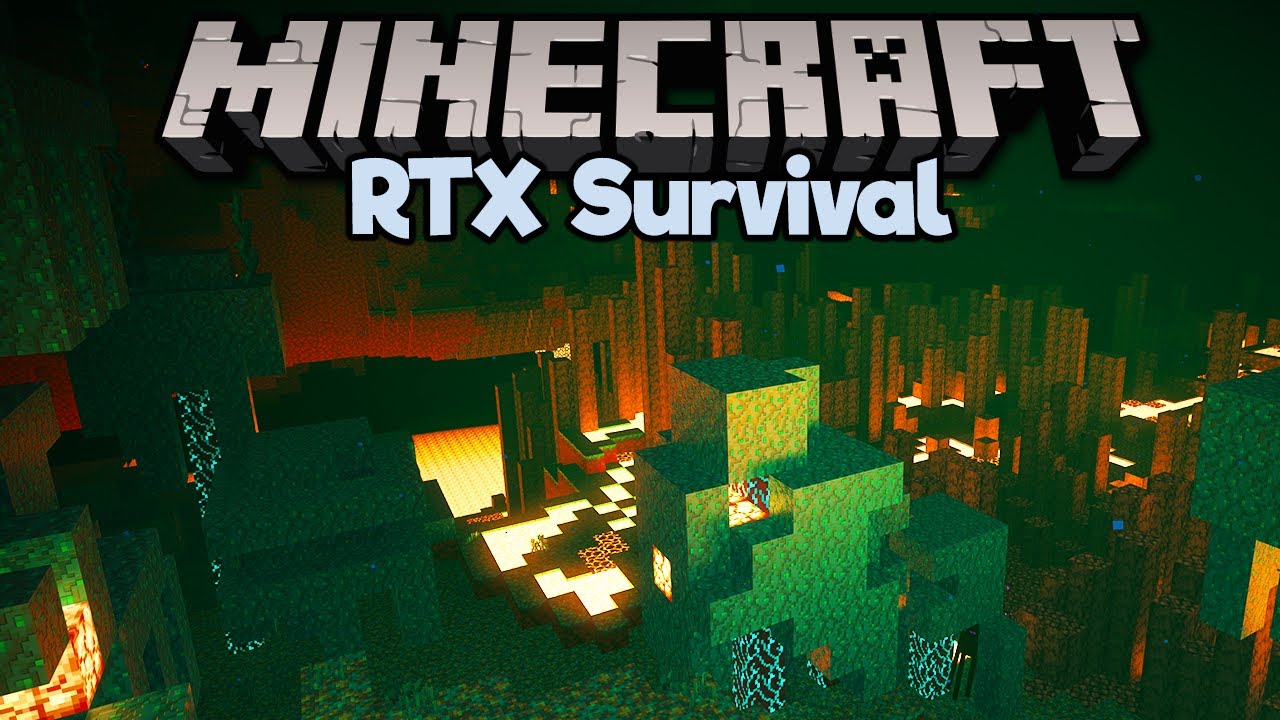 New Nether Biomes in Minecraft RTX! ▫ Minecraft RTX Survival S2 [Part 2]