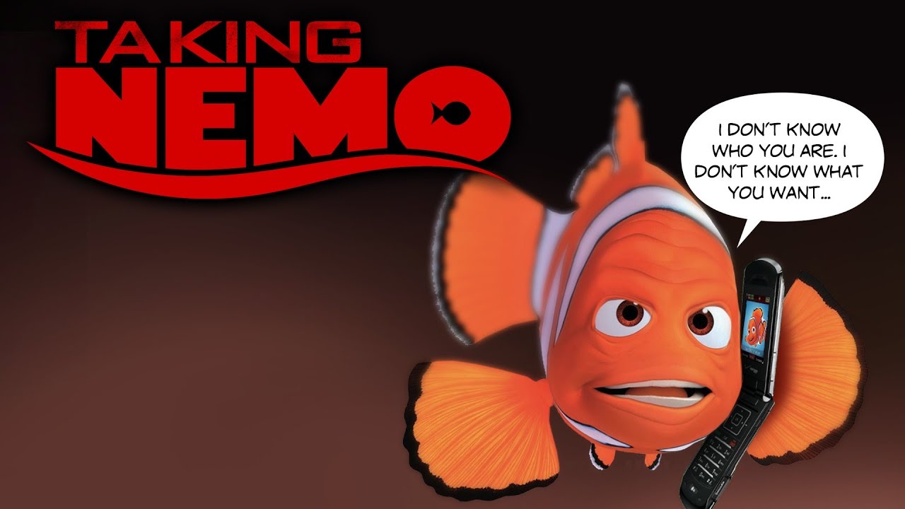 TAKING NEMO | What if FINDING NEMO was a TAKEN movie? | Finding Nemo Trailer Recut Parody