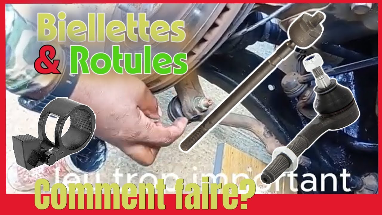 TUTO- 💫REMPLACER les Biellettes et Rotules de direction. On le fait sur la NISSAN Qashqai ( Guide)