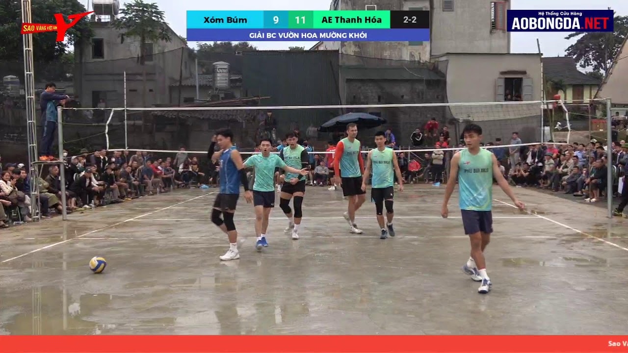Chung kết: AE Thanh Hoá (Mạnh Hùng, Iurii) - Xóm Búm (Hưu đen)