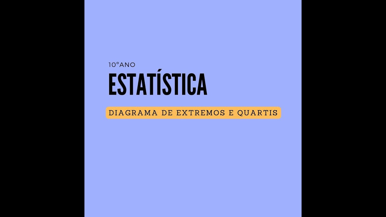 10&ordm; ano | Estat&iacute;stica (novo programa) | V&iacute;deo 25