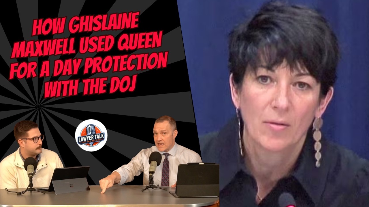 How Ghislaine Maxwell Used Queen for a Day Protection With the DOJ