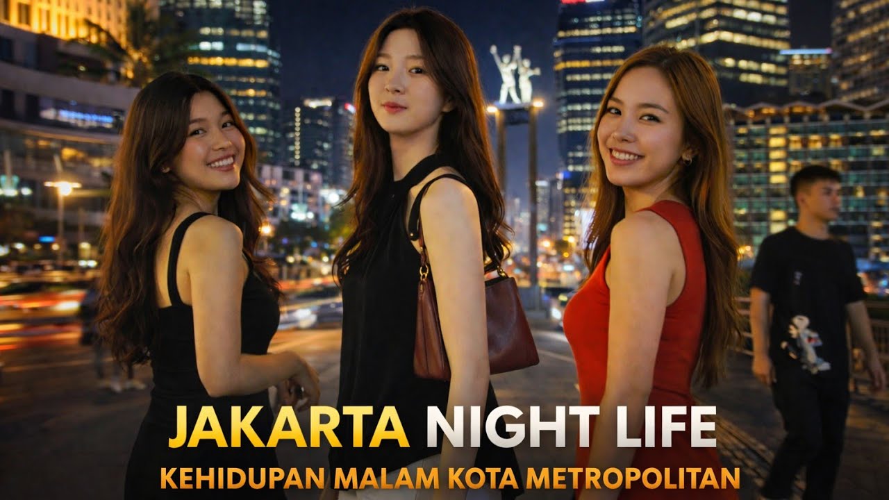 JAKARTA NIGHTLIFE🇲🇨 KEHIDUPAN MALAM JAKARTA GEMERLAPNYA KOTA METROPOLITAN