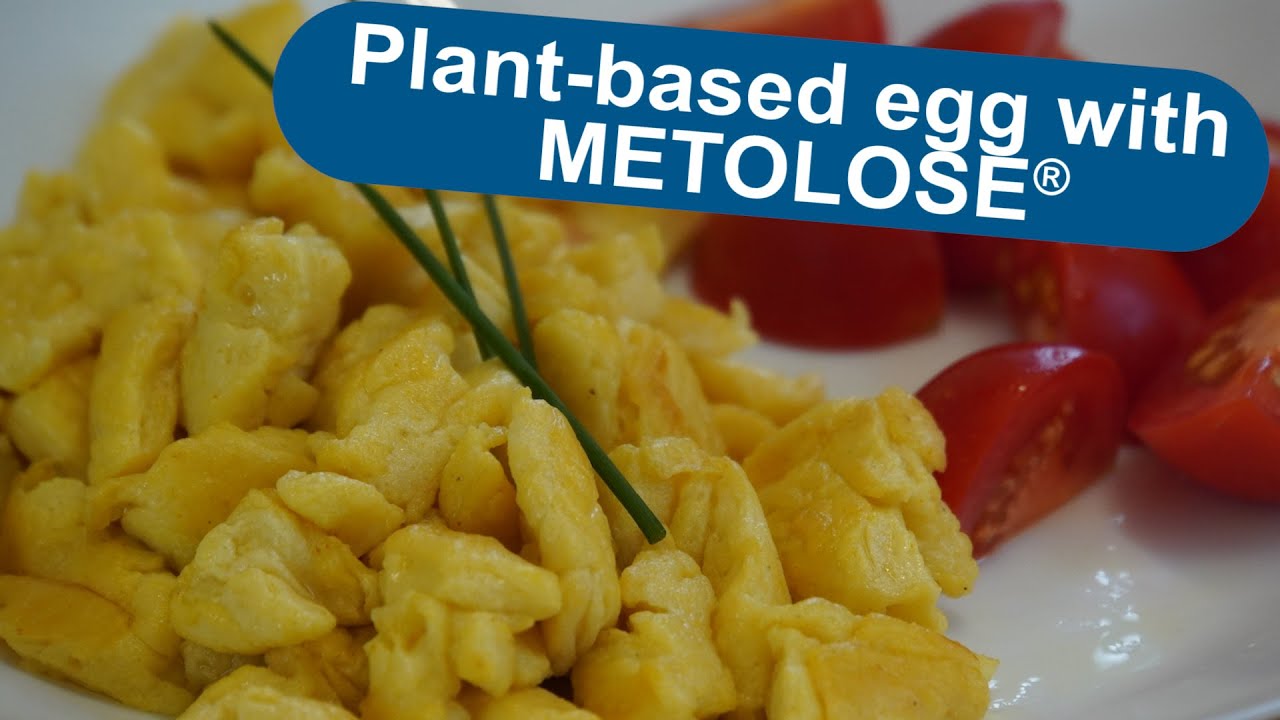 Perfect Plant-based egg with METOLOSE