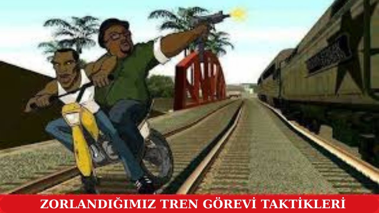 Zorlandığımız Tren Görevi Taktikleri 3 Taktik  GTA: San Andreas #kesfet #walkthrough #gtasanandreas
