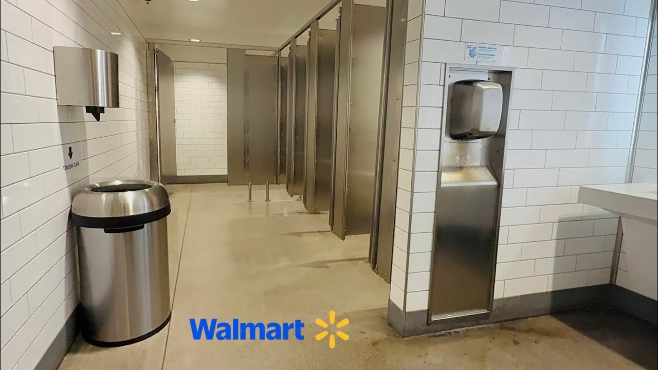 Men’s Women’s Family Restroom | American Standard Madera + Sloan Urinal & Toilet Flush | Walmart, HI