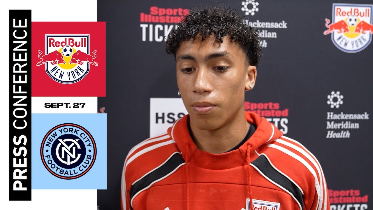 Julian Hall | Postmatch Press Conference | New York Red Bulls vs. New York City FC