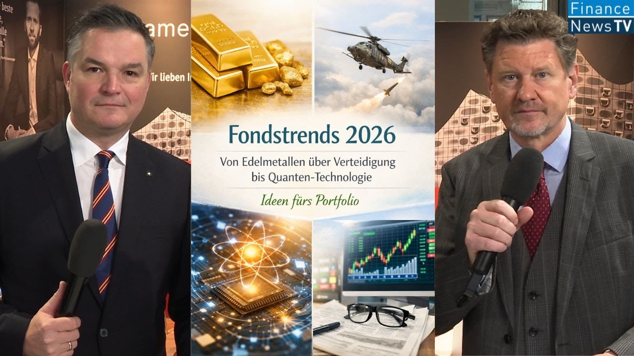 Fondstrends 2026: Von Edelmetallen über Verteidigung bis Quanten-Technologie - Ideen fürs Portfolio