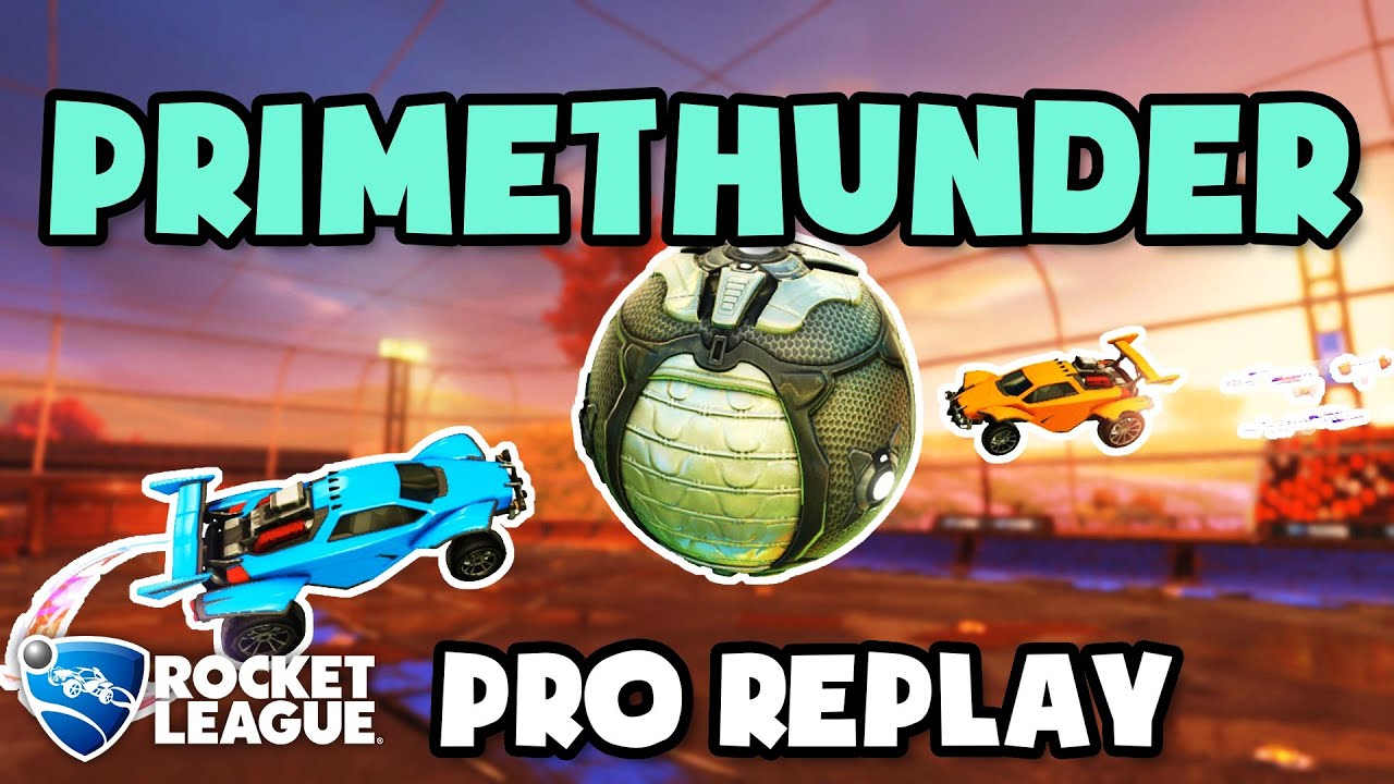 primethunder Pro Ranked 2v2 POV #26 - Rocket League Replays