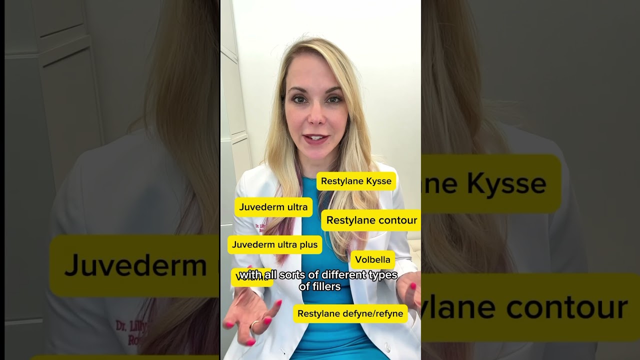 Is there a difference between filler types? #restylane #juvederm