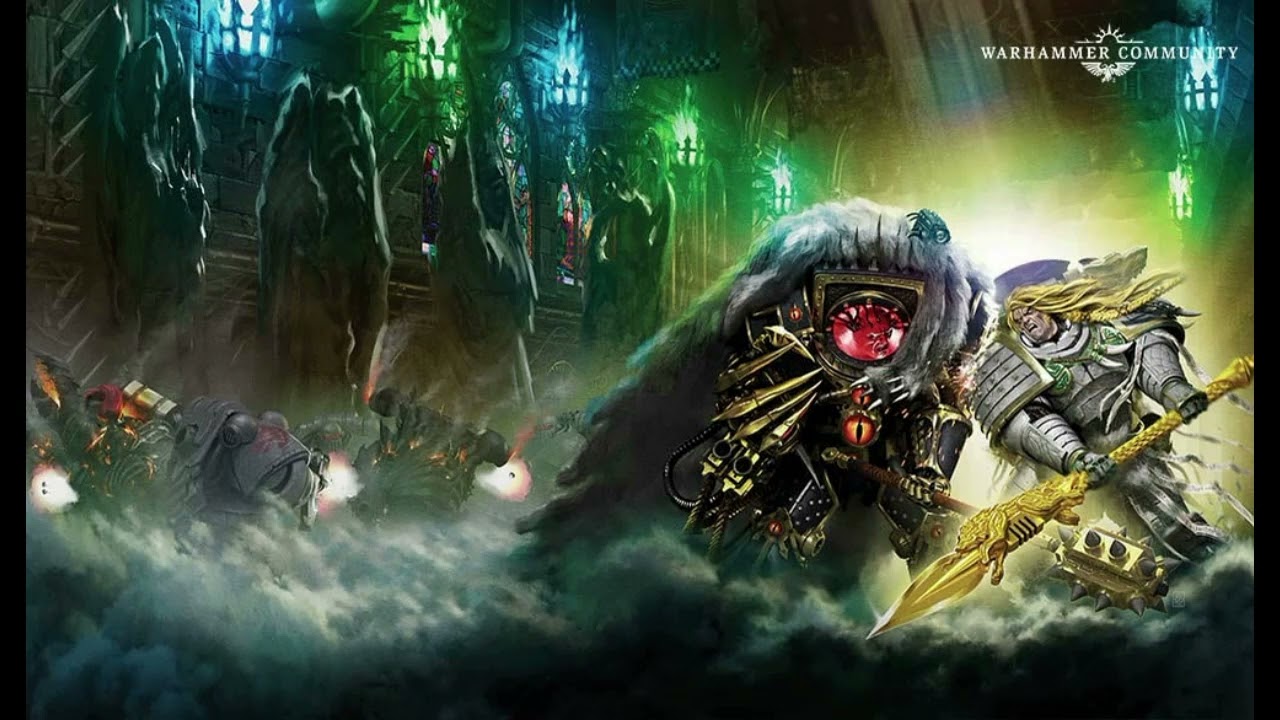świat warhammer 40k   Pojedynek Horusa Lupercala i Lemana Russa i jego konsekwencje