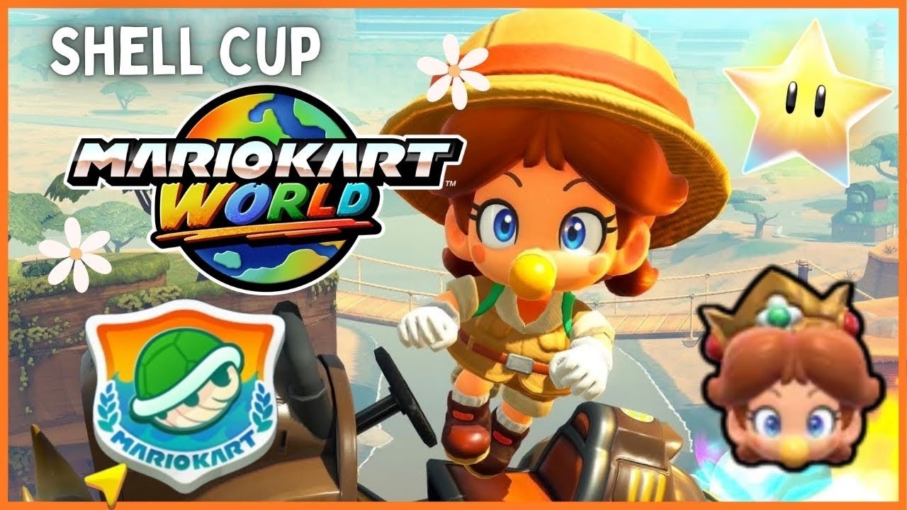 ✿ Mario Kart World - 150cc Shell Cup (Baby Daisy Gameplay) ✿