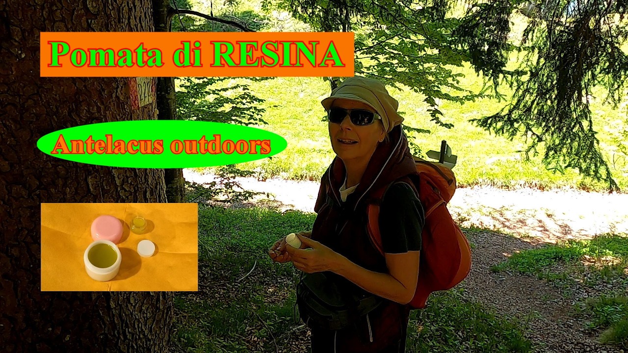 Pomata di resina - Per muscoli, articolazioni, pelle e bronchi