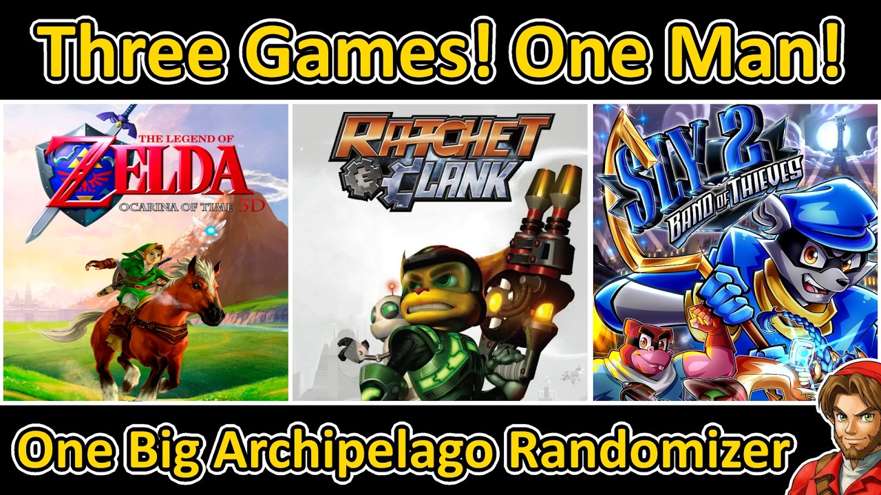 Archipelago Multiworld Randomizer | Ocarina of Time, Ratchet & Clank 3, Sly 2